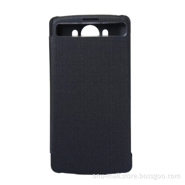 High quality Clothes Texture Horizontal Flip Leather Case for LG V10 Phone Case